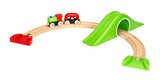 BRIO World - 33726 My First Railway Starter Pack | 9 Piece Train Toy with Accessories and Wooden Tracks for Kids Ages 18 Months and Up