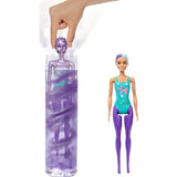 Barbie Color Reveal Doll, Glittery Purple with 25 Hairstyling & Party-Themed Surprises Including 10 Plug-in Hair Pieces, Gift for Kids 3 Years Old & Up