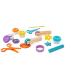 Melissa & Doug Cut, Sculpt, and Roll Clay Play Set With 8 Tools and 4 Colors of Modeling Dough