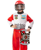 Melissa and Doug Kids' Race Car Driver Role Play Costume Set