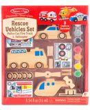 Melissa and Doug Kids' Rescue Vehicles Set