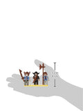 Bundle of 2 |Brictek Mini-Figurines (2 pcs Teacher/Student & 3 pcs Castle Sets)