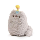 GUND Pusheen and Stormy Birthday Plush Stuffed Animals Collector, Gray, Set of 2