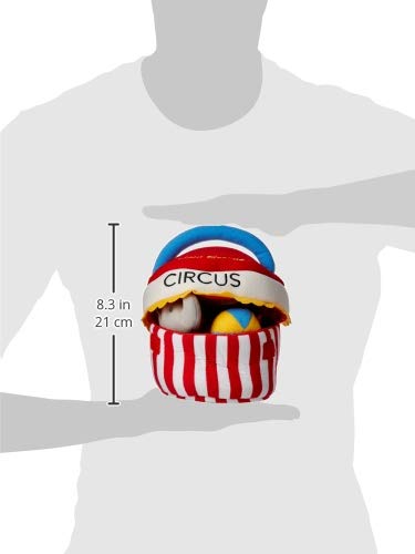 GUND Curious George Circus Sensory Skills Stuffed Animal Plush Playset, 5 pieces