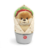 GUND Boo World's Cutest Dog Boo-Rrito Burrito Plush Stuffed Animal, Multicolor, 9"