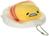 GUND Gudetama “Lazy Egg with Bacon” Stuffed Animal Plush Keychain, 4.5"