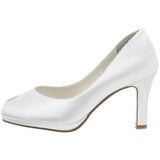 Touch Ups Women's Marissa Pump,White,7.5 M