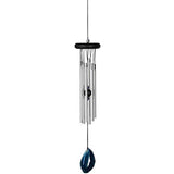Woodstock Chimes WAGBL The Original Guaranteed Musically Tuned Small Agate Wind Chime, Blue