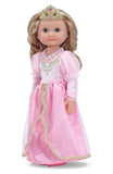 Melissa & Doug Celeste 14-Inch Poseable Princess Doll With Pink Gown and Tiara