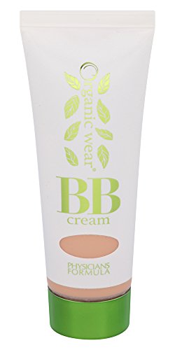 Physicians Formula Organic Wear 100% Natural Origin BB Beauty Balm Cream, Light/Medium, 1.2 Fluid Ounce