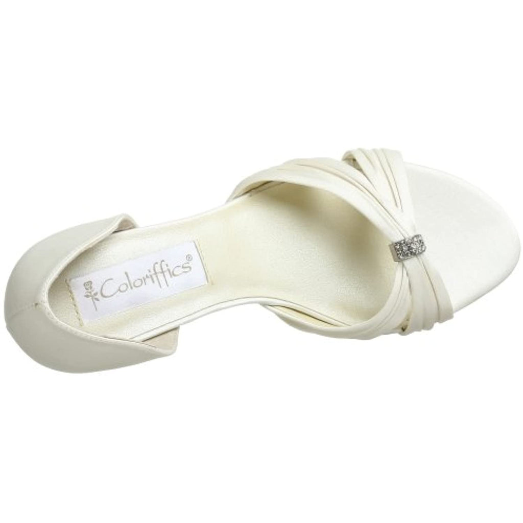 Coloriffics Women's Fantasy Sandal,Ivory,6.5 W