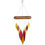 Woodstock Chimes Autumn Leaves Original Guaranteed Musically Tuned Chime Sea Glass