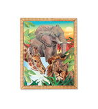 Melissa & Doug Petite Peel & Press Sticker by Number  - Safari