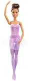Barbie Ballerina Doll, Brunette, Purple Tutu