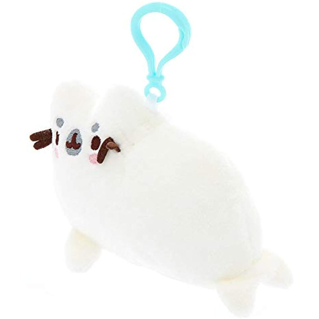 Pusheen Claire's Girl's Pusheenimals Seal Plush Toy Clip - White