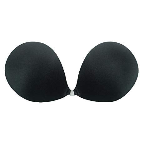 NuBra Women's Seamless Bra, Black, B