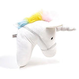 GUND Unicorn Plush Head Stuffed Animal Hanging Wall Dcor, White, 15"