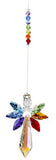 Woodstock Chimes CGCHL Rainbow Makers Suncatchers Crystal Guardian Angel, Large, Chakra