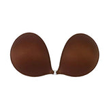 NuBra Feather Lite Adhesive Bra F700, Chocolate, Cup B