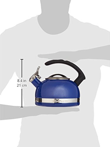 KitchenAid KTEN20CBDB 2.0-Quart Kettle with C Handle and Trim Band - Doulton Blue