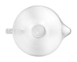 KitchenAid K5GBF Tilt-Head Frosted Glass Bowl with Measurement Markings and Lid, 5-Quart