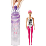 Barbie Color Reveal Doll with 7 Surprises: 4 Mystery Bags Contain Surprise Hair Piece, Skirt, Shoes & Earrings; Water Reveals Doll’s Look & Color Change on Bodice & Hair [Styles May Vary]