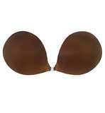 NuBra Seamless Adhesive Bra SE888,Chocolate, Cup DD/E