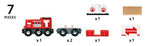 Brio Cargo Train World - Train (33888) - Wooden Train - Compatible with All Wooden Train Sets