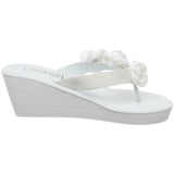 Touch Ups Women's Birdy Sandal,White Vinyl,11 M US