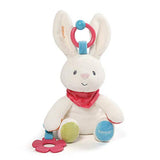 GUND Baby Flora The Bunny Plush Activity Toy 8.5"