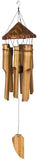Asli Arts Woven Hat Windchime, 17-Inch Long