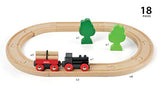 BRIO World - 33042 Little Forest Train Set | 18 Piece Train Toy with Accessories and Wooden Tracks for Kids Ages 3 and Up