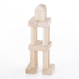 Guidecraft Classroom Unit Blocks 86 pcs - Solid Wood Building Block Set, Kids Learning, and Educational Toy