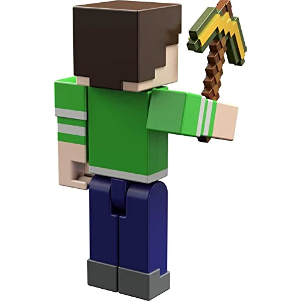 Set of 2 - Minecraft Build-A-Portal 3.25-in Figures (Zombified Piglin + Strider)