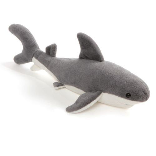 GUND Aquatic Wonders Shark Stuffed Animal Plush, Gray and White, 14"
