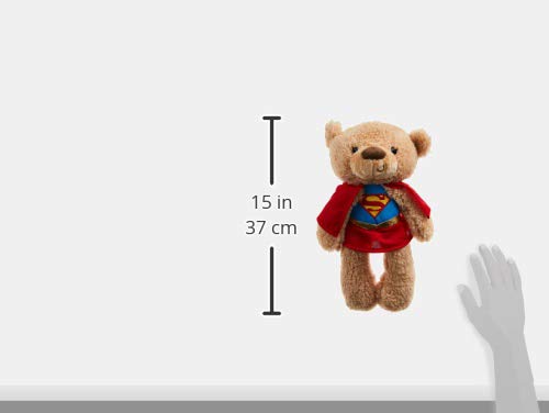 GUND DC Comics Universe Fuzzy Bear Supergirl Plush, Tan, 14"