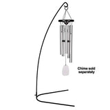Woodstock Chimes WGSS Celebration Wind Chime Stand, Small, Black
