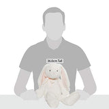 GUND Easter Evelyn Bunny Plush Stuffed Animal, White, 14