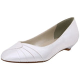 Touch Ups Women's Shirley Pump,White,7.5 XW