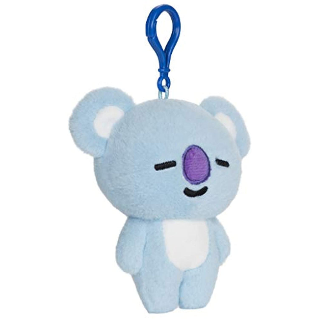 GUND LINE Friends BT21 KOYA Backpack Clip Plush, 4"
