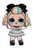 Bundle of 2 |L.O.L. Surprise! Party Favors - (Lip Gloss Set & Plush Flip Sequin Keychains)