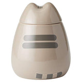 Enesco 6002674 Our Name is Mud Pusheen Sculpted Cookie Jar, 8 Inch, Gray