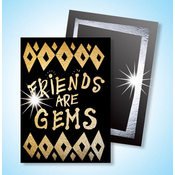 Scratch & Sparkle Artist Trading Cards - Gold & Silver Scratch Brite