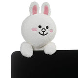 GUND LINE Friends Cony Dangler Hanging Plush Stuffed Animal Rabbit, White, 6"