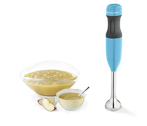 KitchenAid KHB1231CL 2-Speed Hand Blender, 8", Crystal Blue
