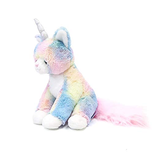 GUND Rainbow Shimmer Caticorn Stuffed Animal Plush, Multicolor, 9"
