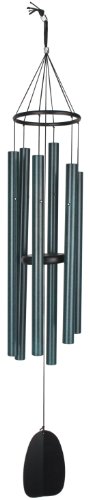 Woodstock Cambridge Windchime, Moss Green, 44-Inch Long