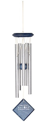 Encore Collection by Woodstock Chimes - The ORIGINAL Guaranteed Musically Tuned Chime, Chimes of Mercury - Blue Wash