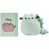 GUND Pusheenosaurus Bundle with 6in Plush and Hey Notebook Journal