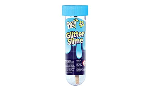 Thames & Kosmos Ooze Labs Glitter Slime Fun, Simple Science Experiment | Make Glittery, Beautiful Slime! | Great Party Favor, Stocking Stuffer, Easter Basket Goodie | Safe, Fast, Educational Activity